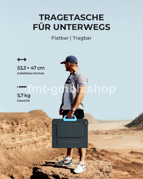 BLUETTI Solar Panel 120W für Tragbare Powerstation - Faltbares Solarmodul